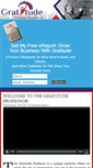 Mobile Screenshot of gratitudeprofessor.org